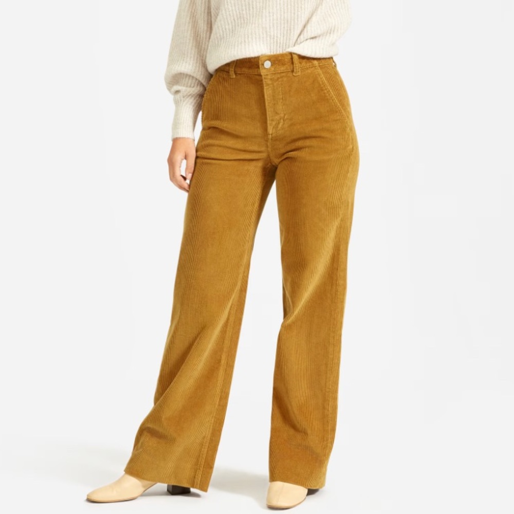 Everlane wide leg Corduroy pants